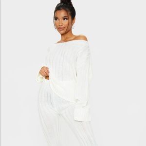 Pretty little thing knit lounge set